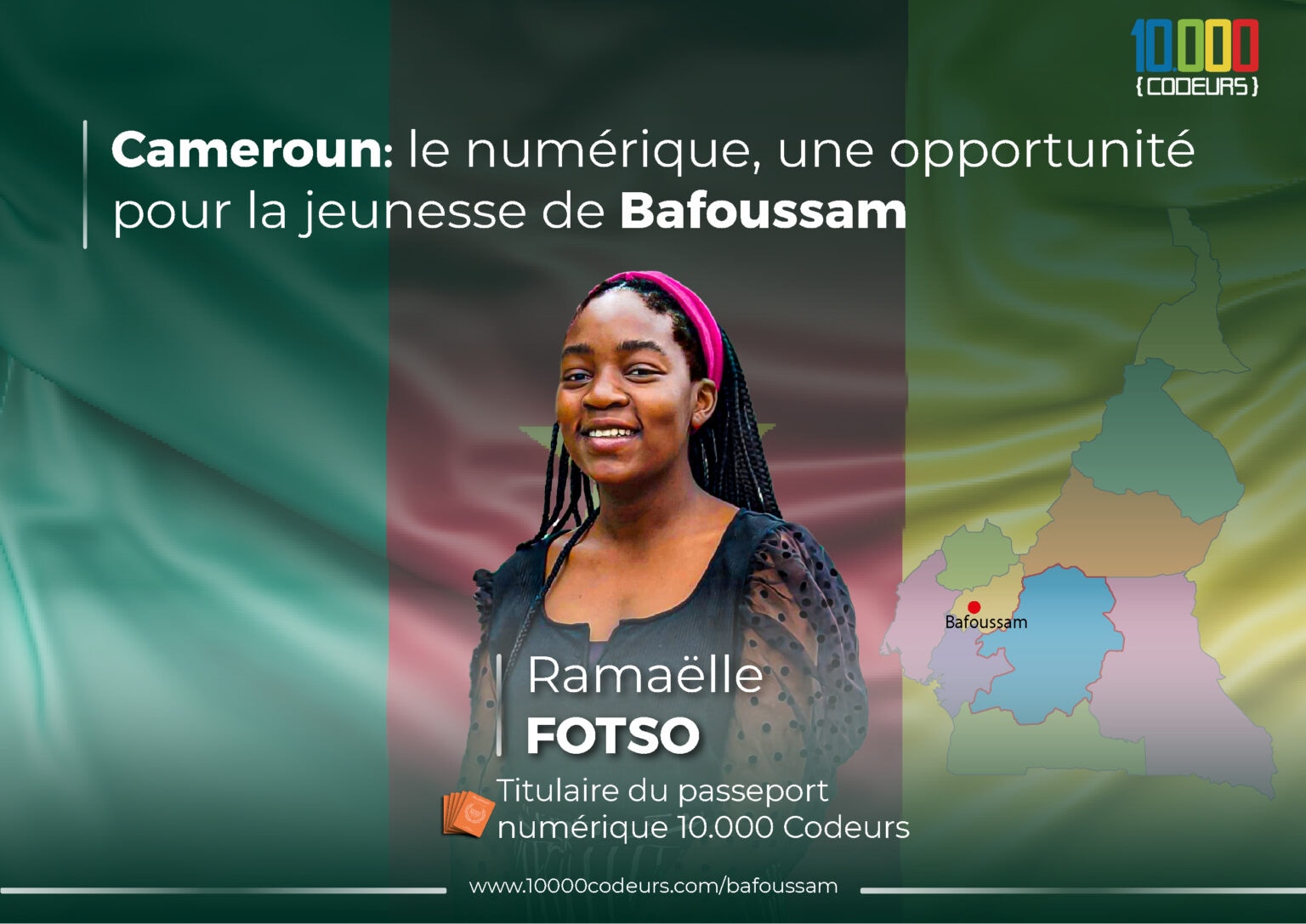 Cameroun : accompagner la jeunesse de Bafoussam vers les métiers du numérique et l’entrepreneuriat