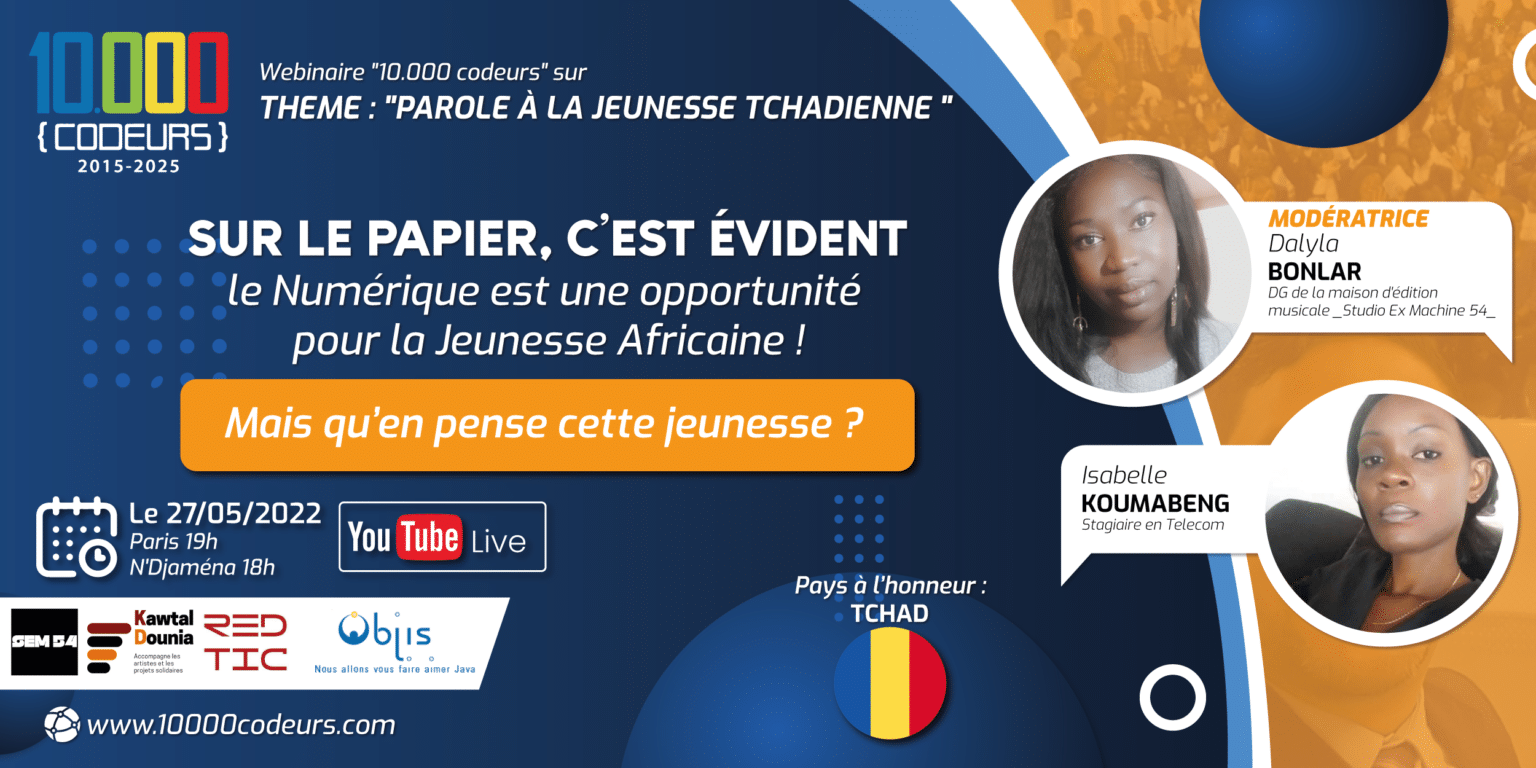 Numérique : parole à la Jeunesse Tchadienne