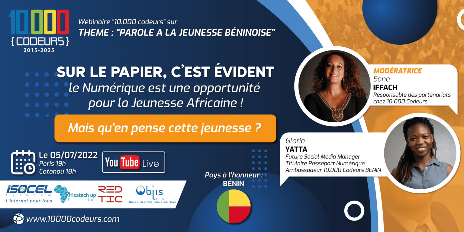 Numérique : parole à la Jeunesse Béninoise!