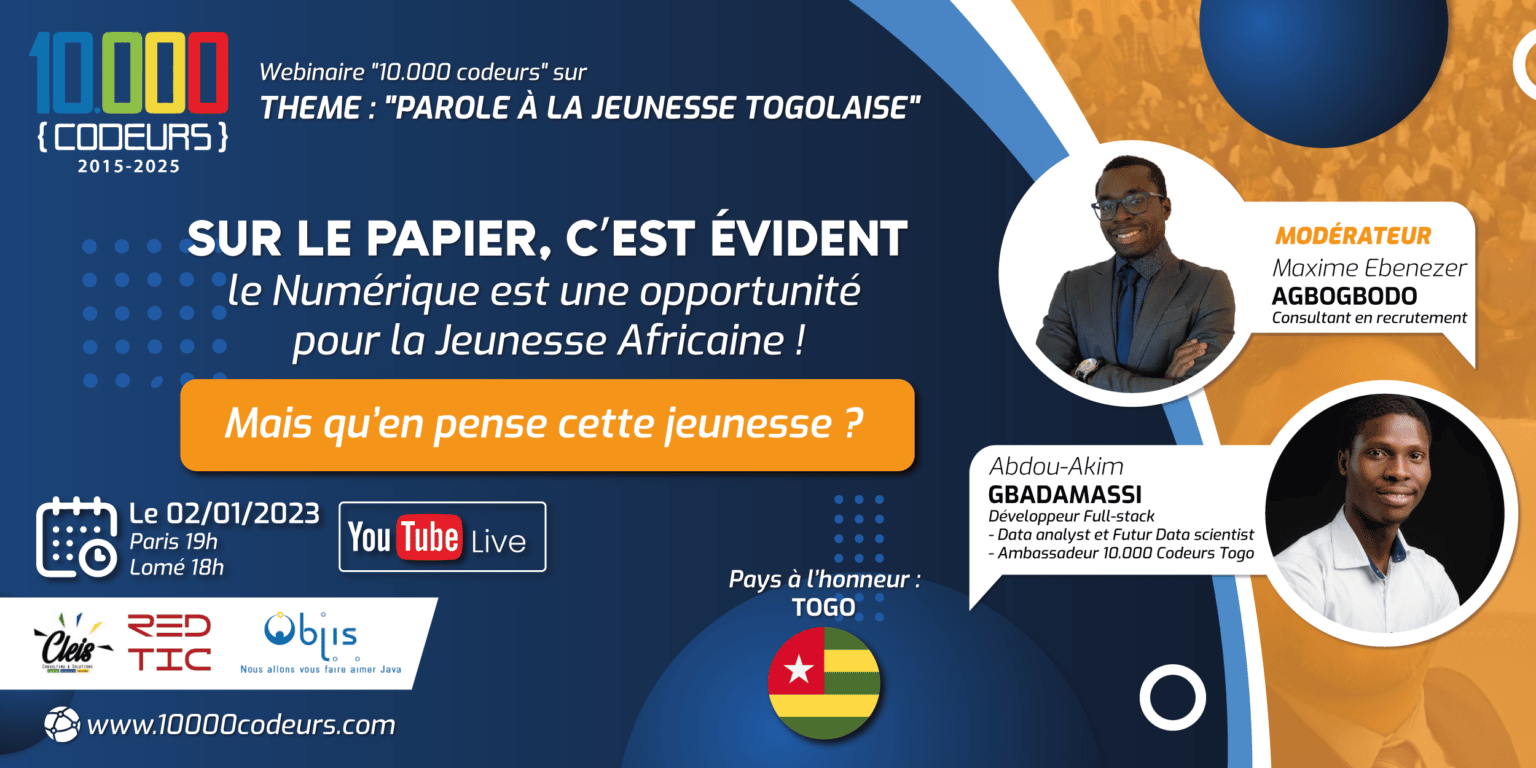 Numérique : parole à la Jeunesse Togolaise!