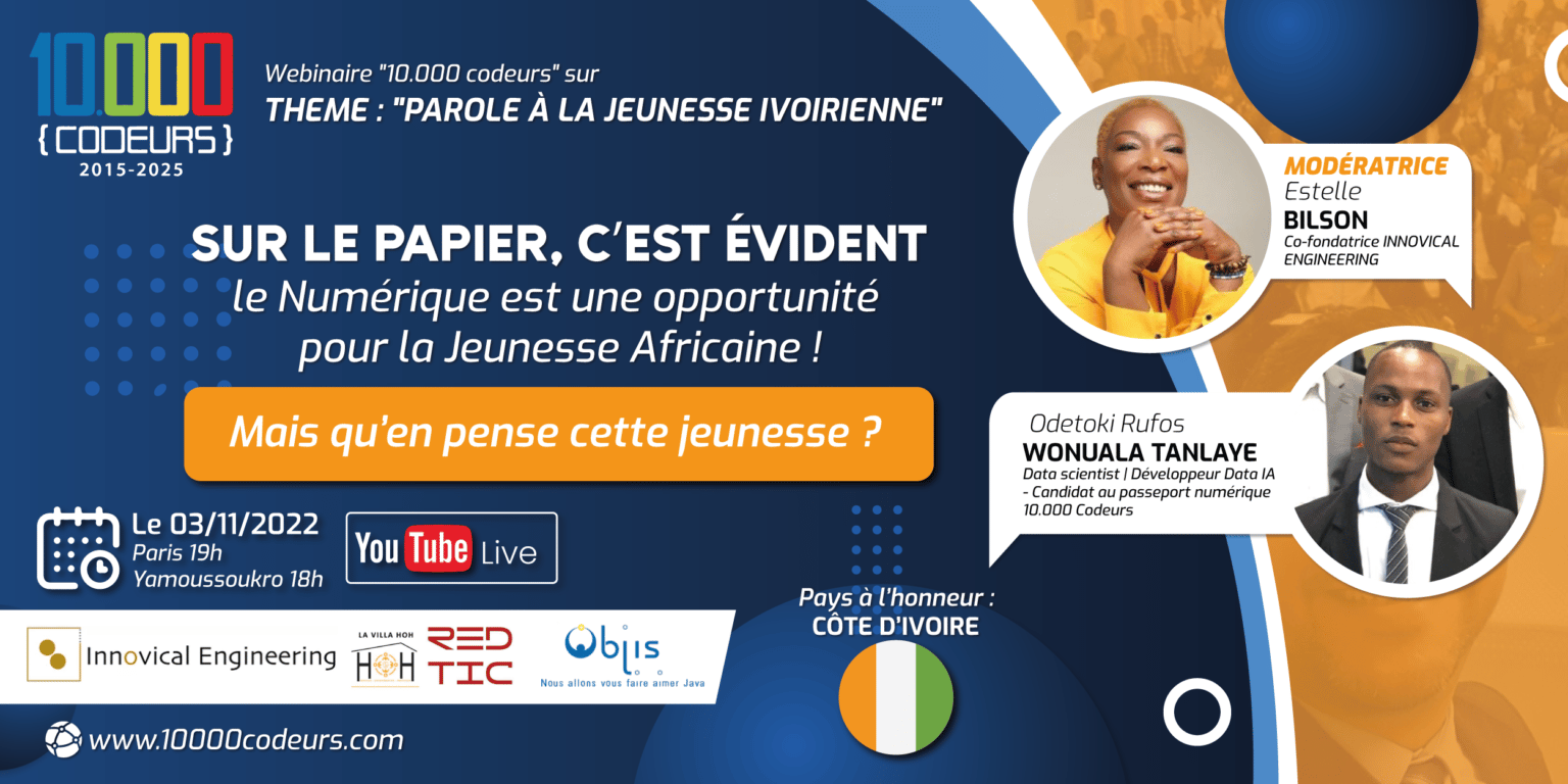 Parole à la jeunesse Ivoirienne 01/12 avec Estelle C. BILSON et Odetoki Rufos WONUALA TANLAYE