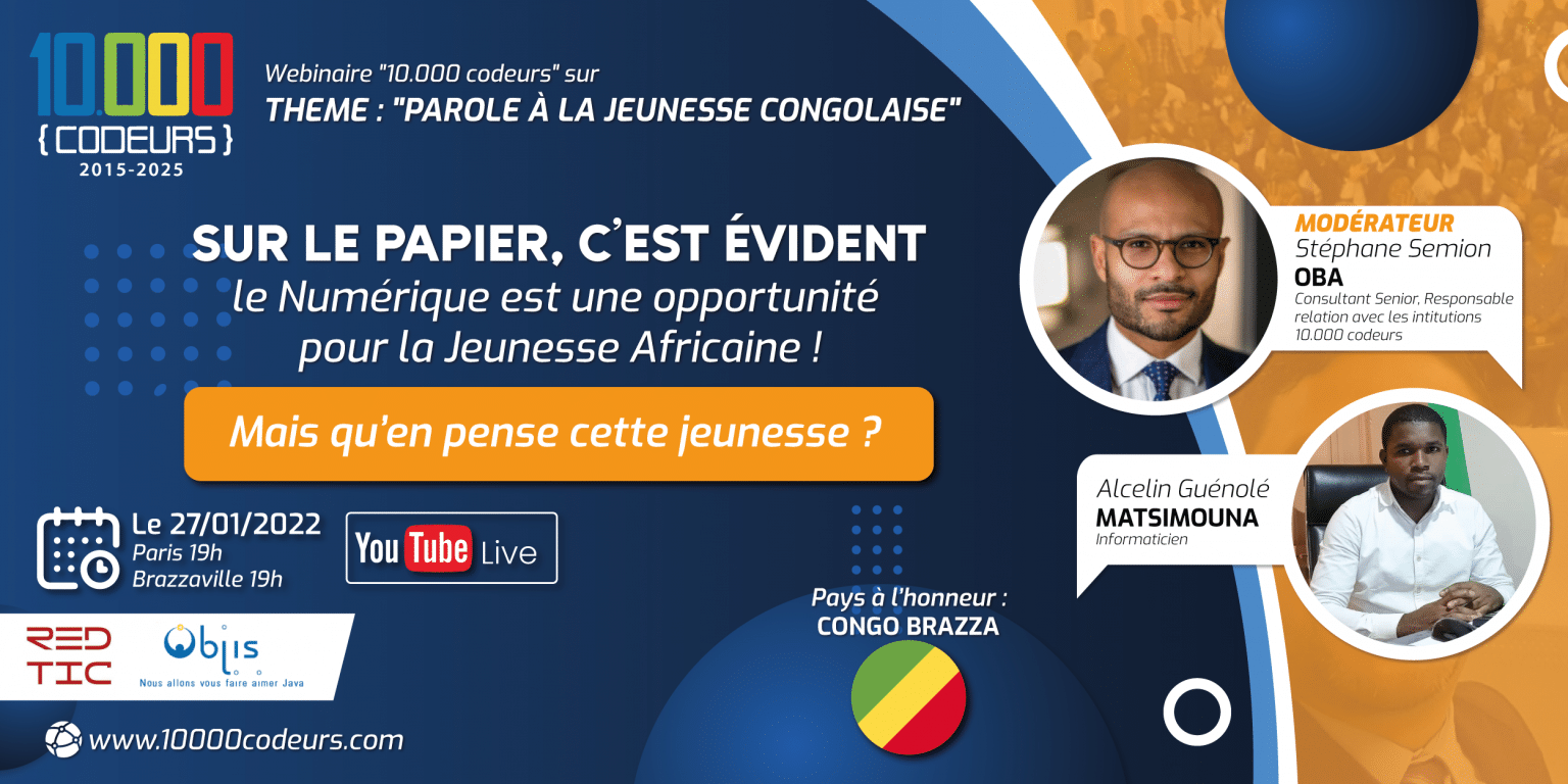 Numérique : parole à la Jeunesse Congolaise (Brazza)