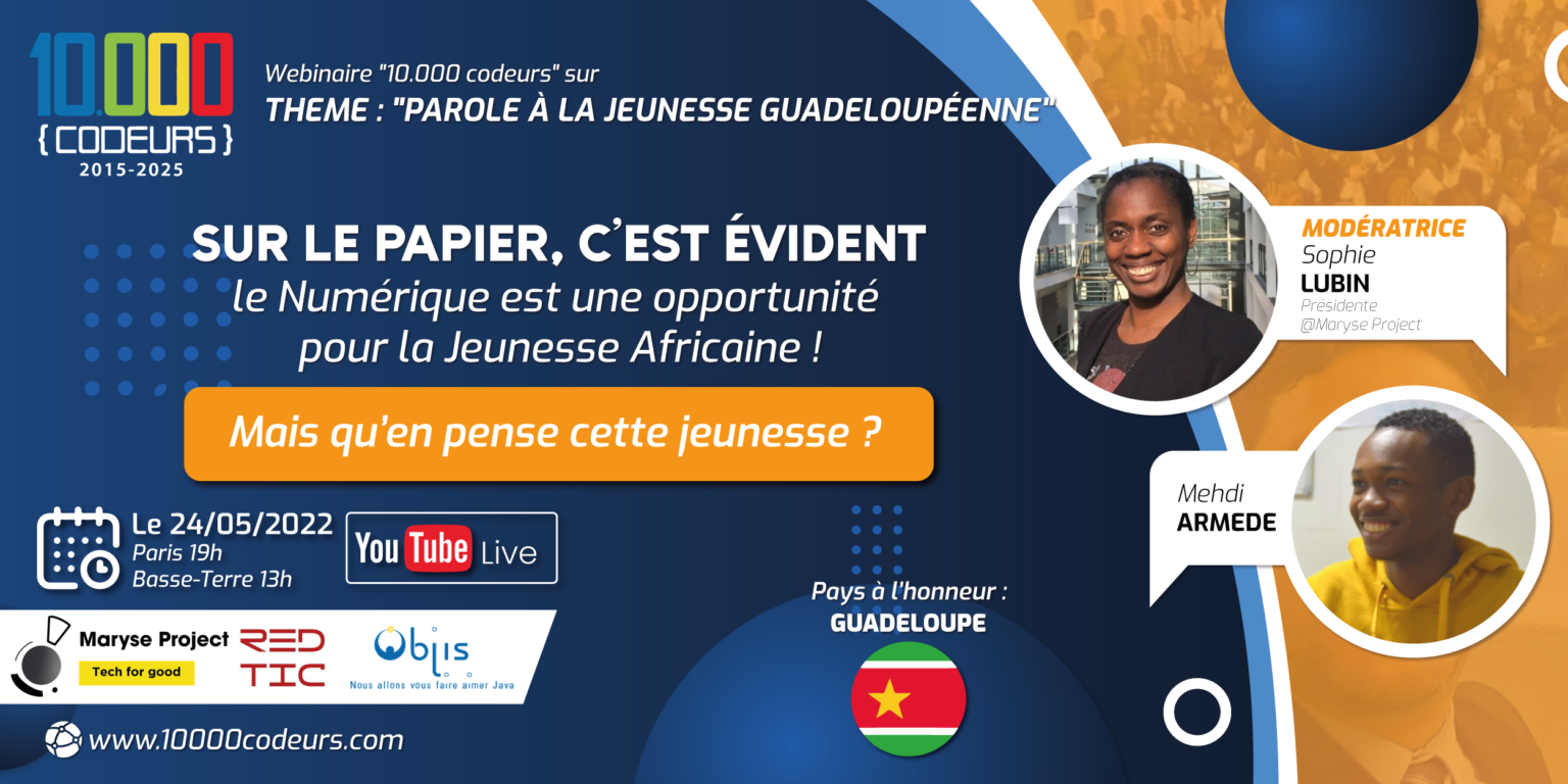 Numérique : parole à la Jeunesse d’Outre-Mer!