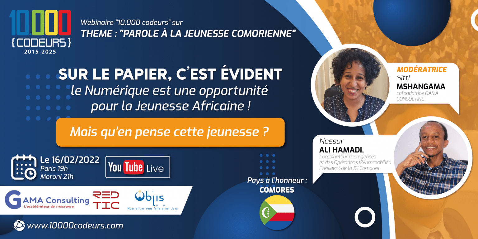 Numérique : parole à la Jeunesse Comorienne!