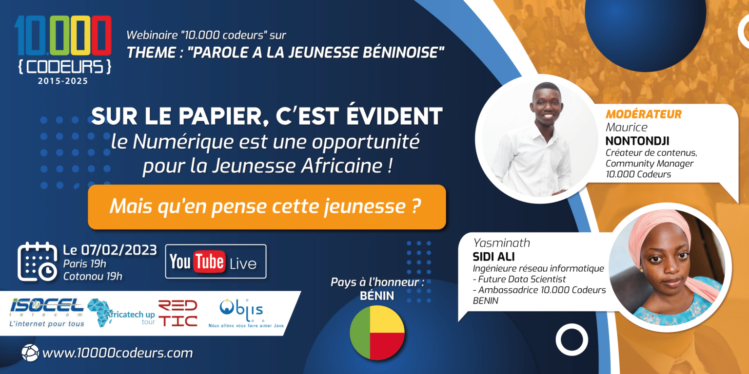 Numérique : parole à la Jeunesse Béninoise!
