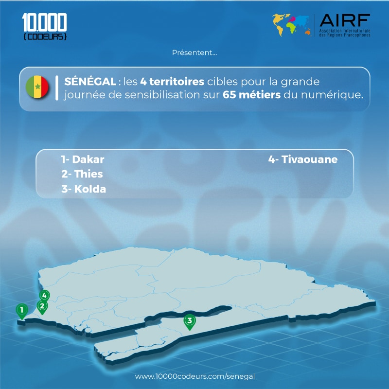 Sénégal : forum « 10.000 Codeurs » à Ngaparou samedi 16/11/2024