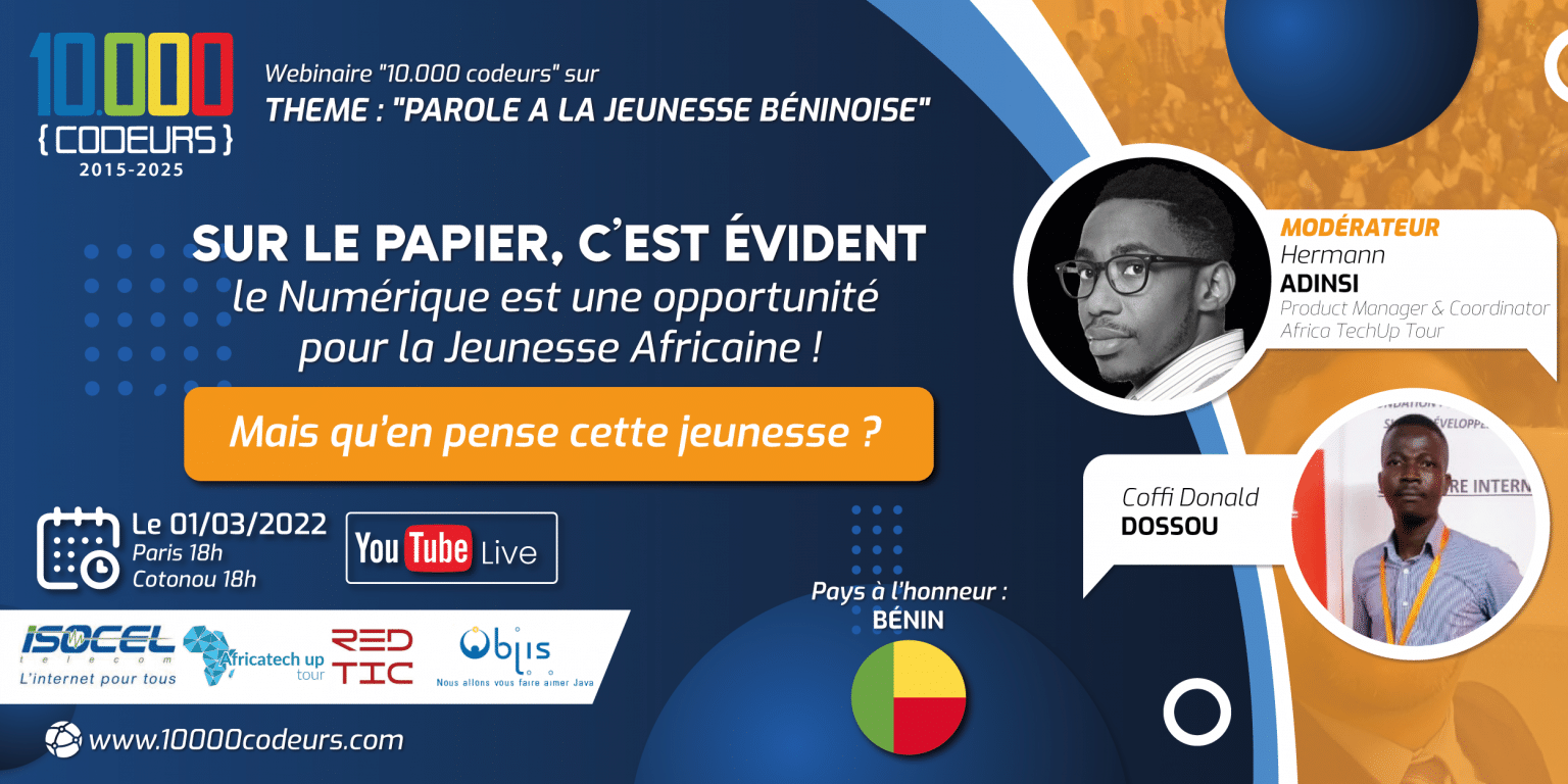 Numérique : parole à la Jeunesse Béninoise!