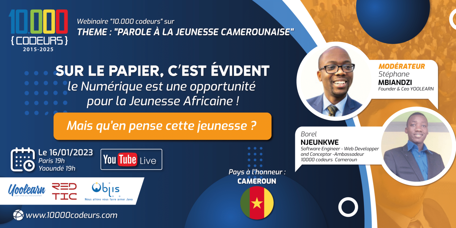 Numérique : parole à la Jeunesse Camerounaise!