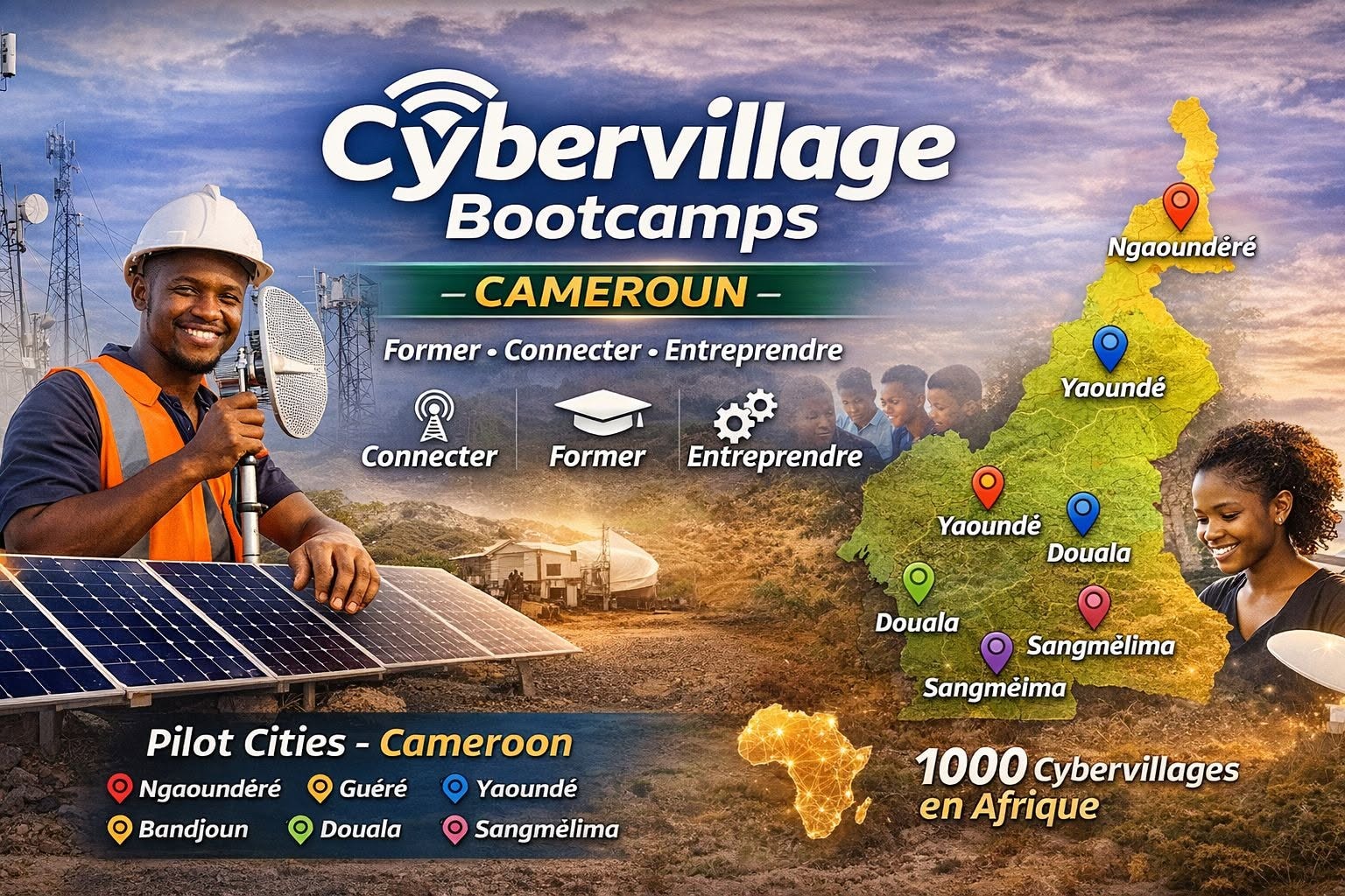 Cameroun : Programme « 1 Jeune, 1 Emploi, 1 Métier »