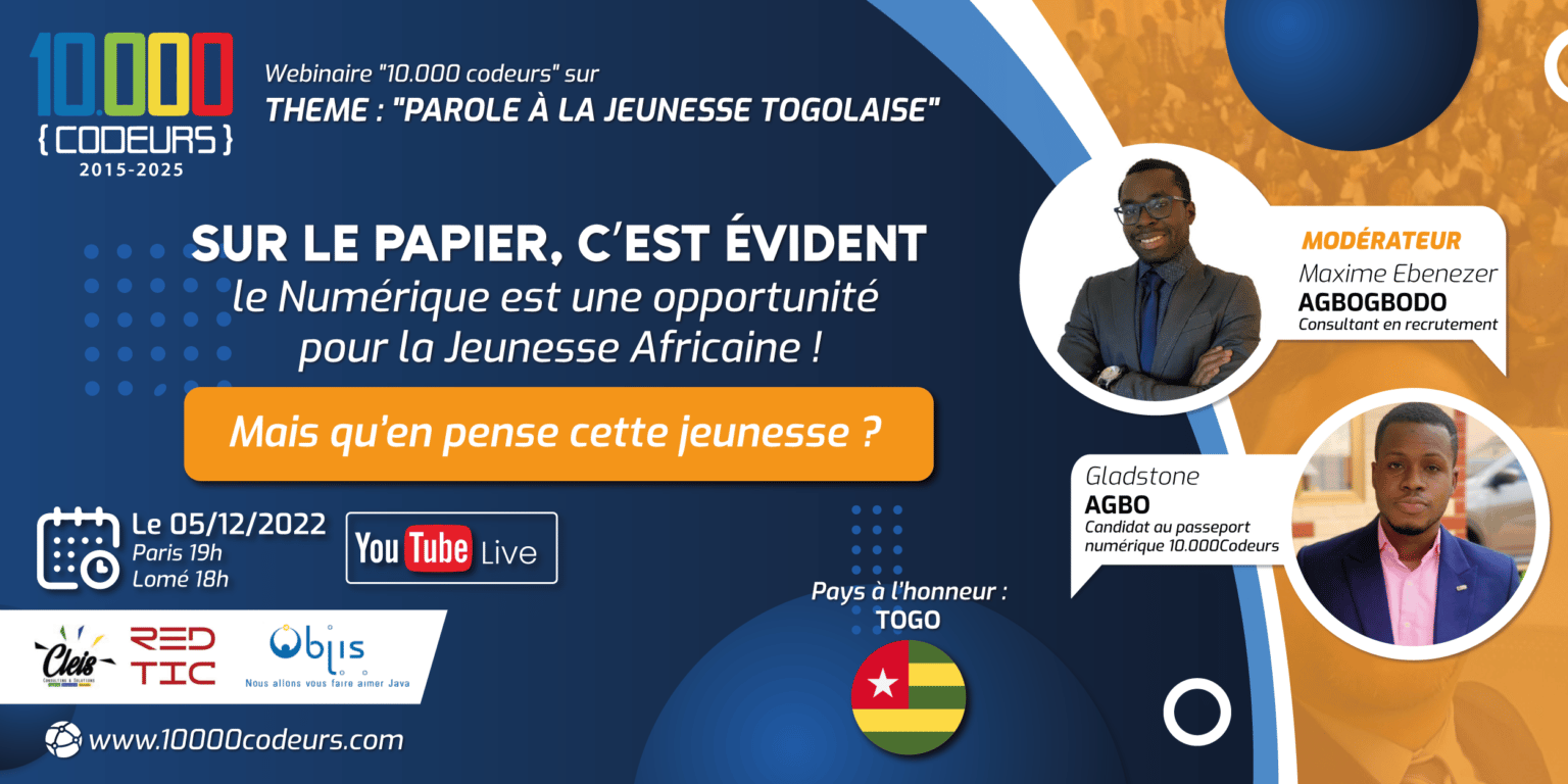 Numérique : parole à la Jeunesse Togolaise!