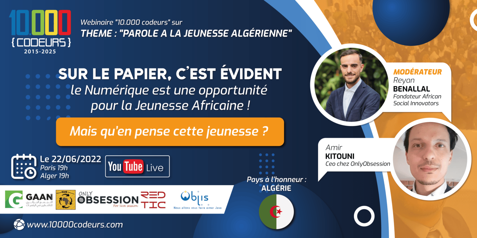Numérique : parole à la Jeunesse Algérienne