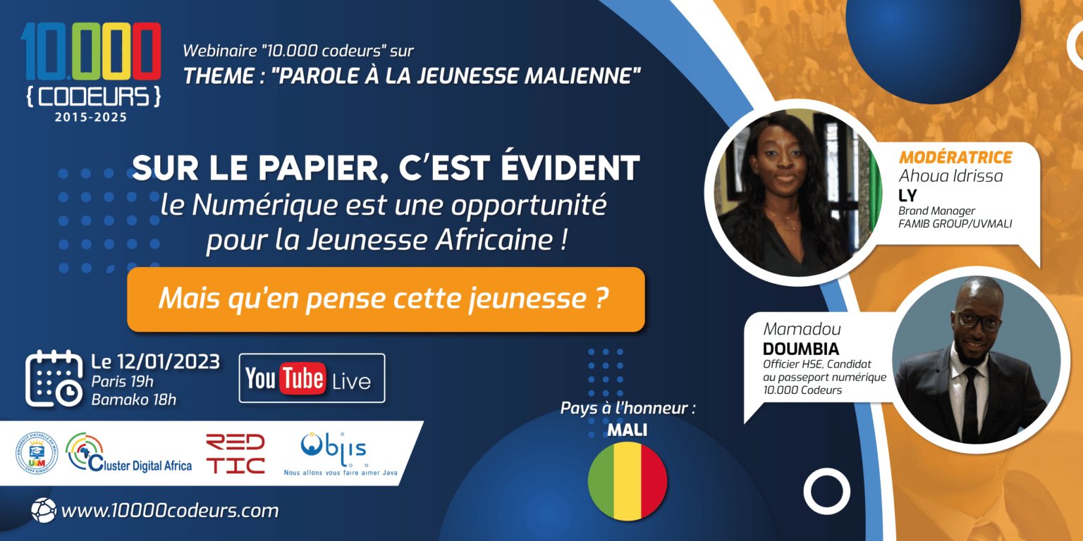 Numérique : parole à la Jeunesse Malienne!