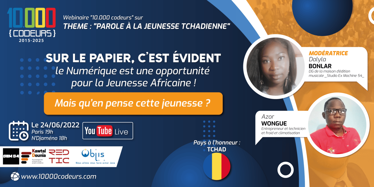 Numérique : parole à la Jeunesse Tchadienne