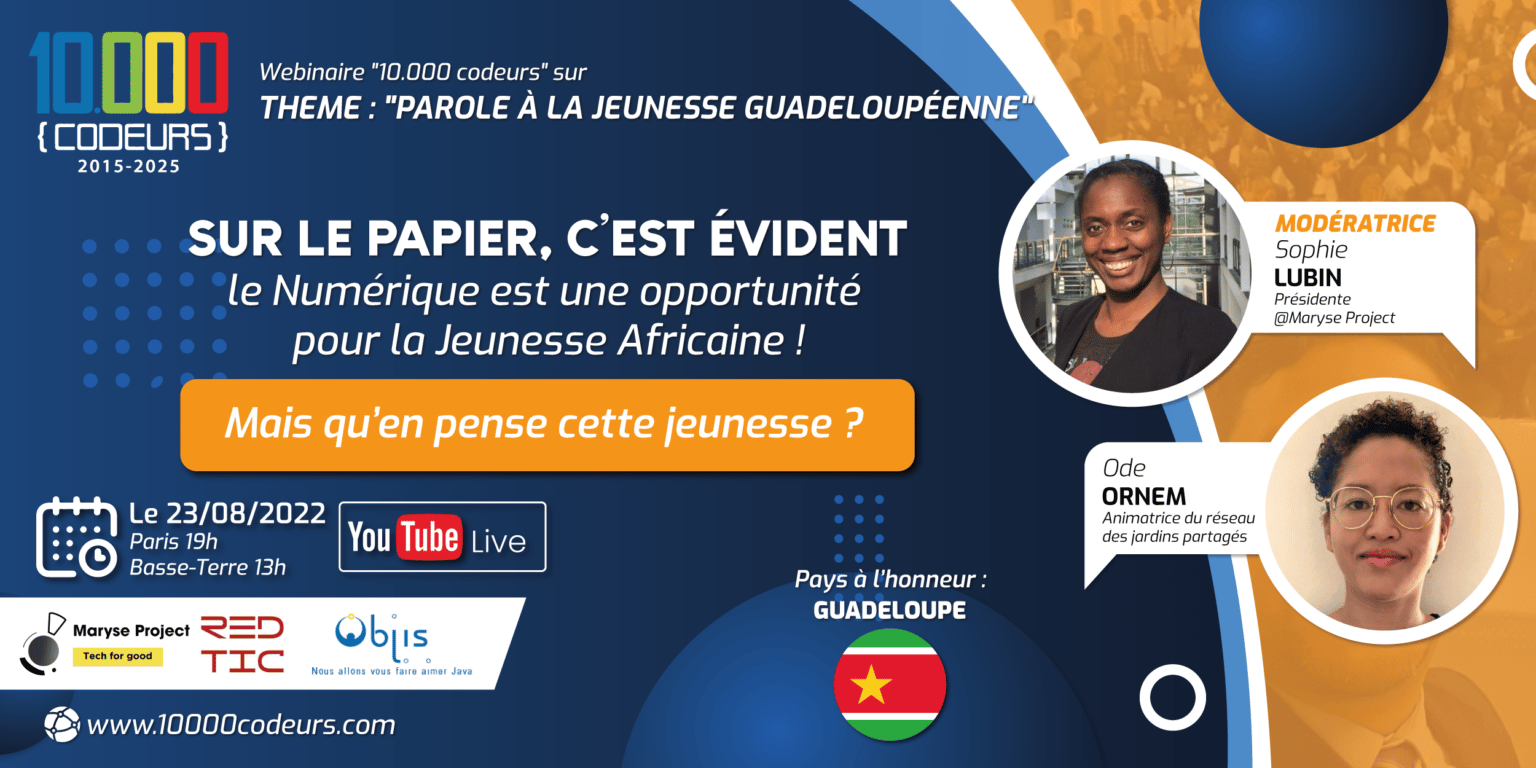 Numérique : parole à la Jeunesse d’Outre-Mer!