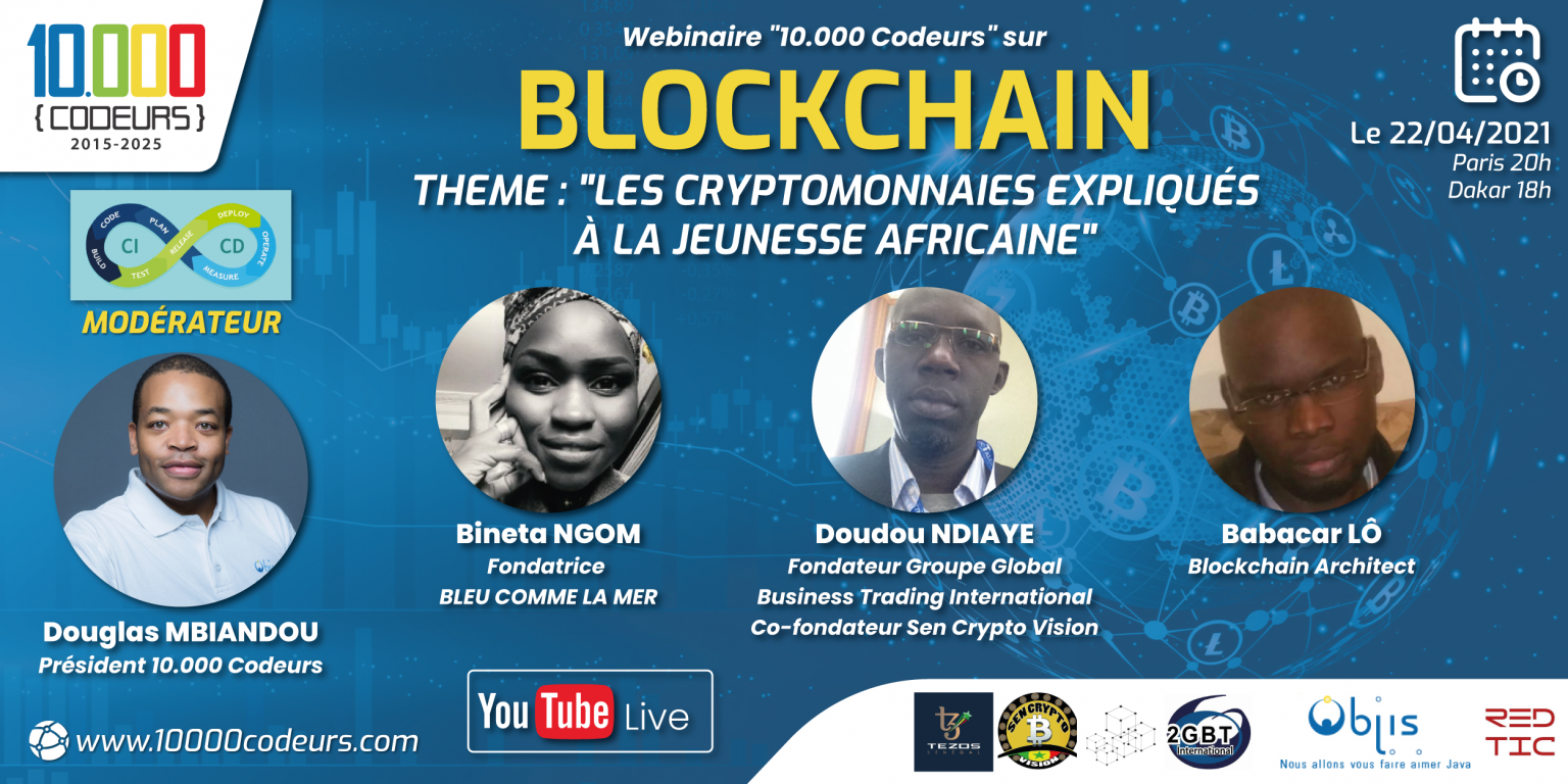 BlockChain : Les crypto monnaies expliquées à la Jeunesse Africaine