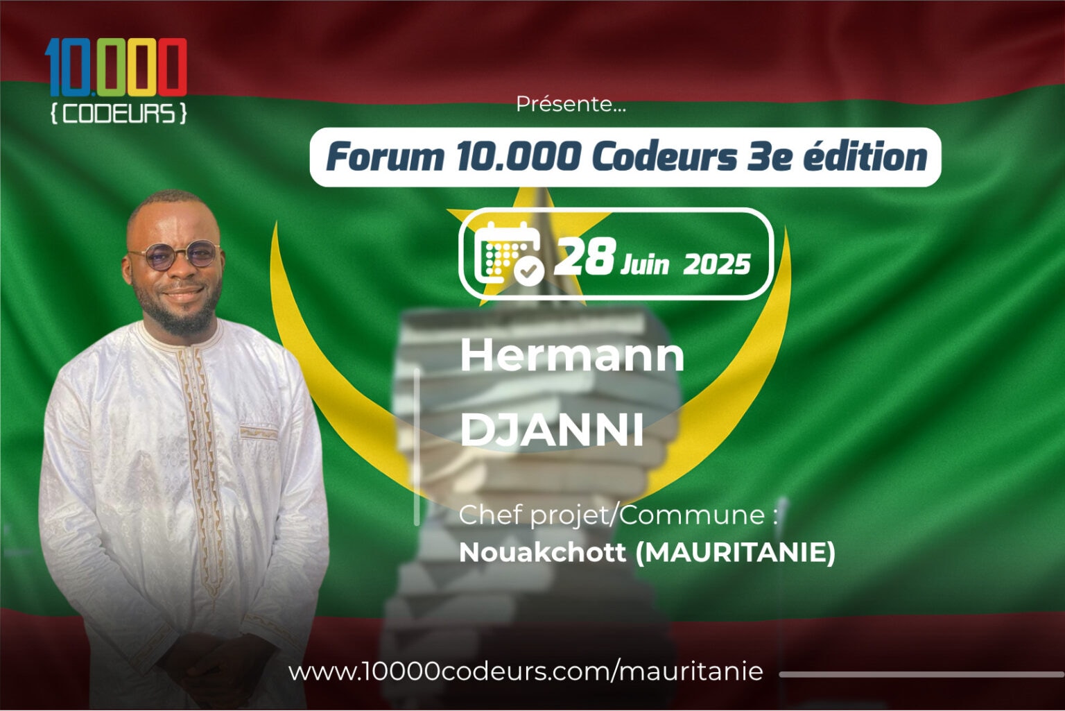 Mauritanie : forum « 10.000 Codeurs » 28/06/2025 à Nouakchott