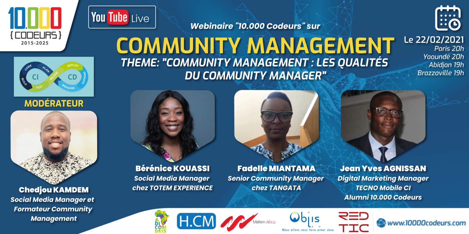 Découverte Community Management (métier, outils)