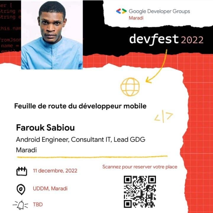 Niger : 10000 Codeurs partenaire Google DEVFEST Maradi