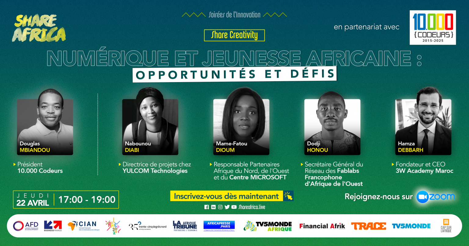 Numérique et jeunesse Africaine : opportunités et défis
