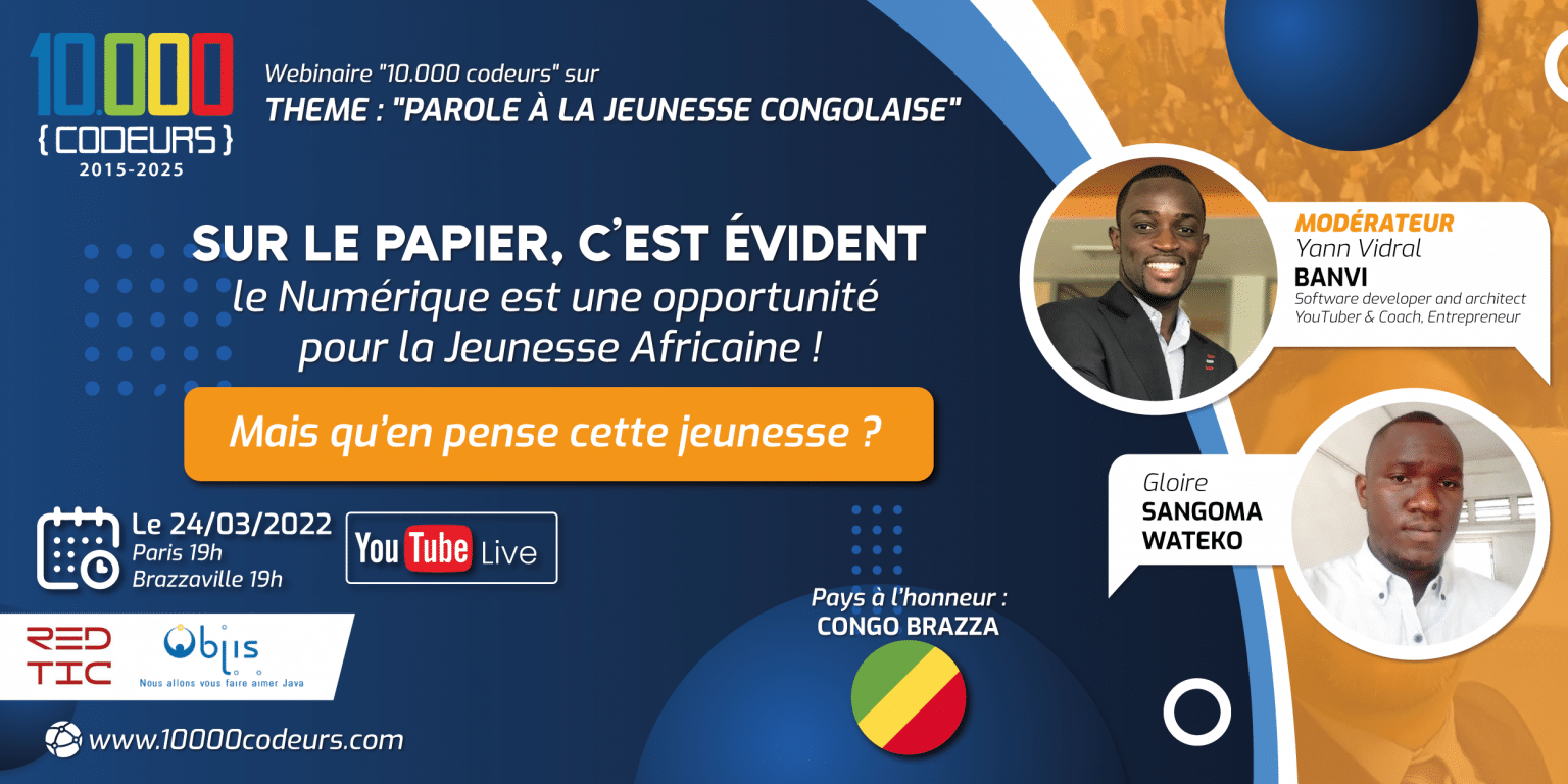Numérique : parole à la Jeunesse Congolaise (Brazza)