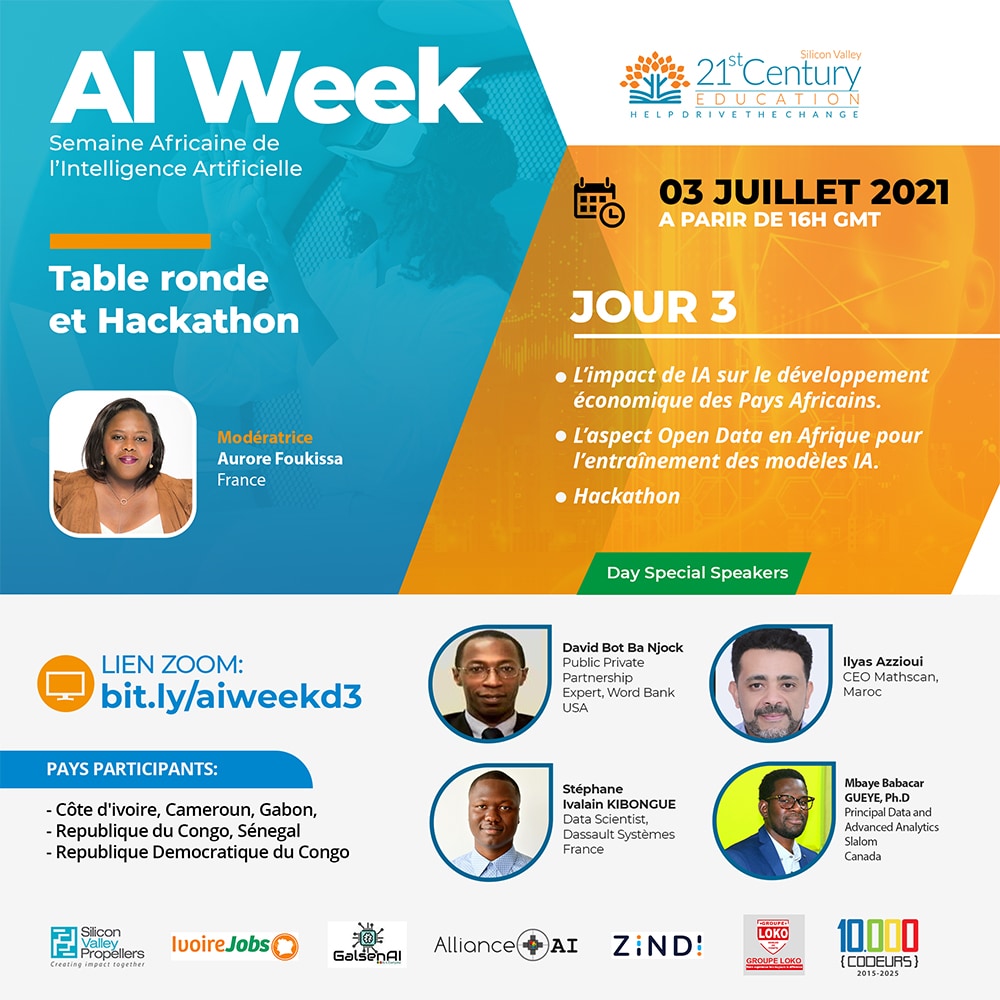 « 10.000 Codeurs » partenaire de la Semaine de l’Intelligence Artificielle organisée par Silicon Valley Propellers
