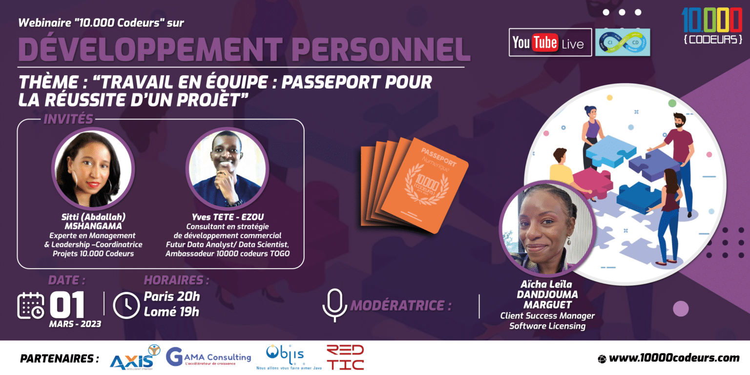 Travail en équipe : passeport pour la réussite d’un projet
