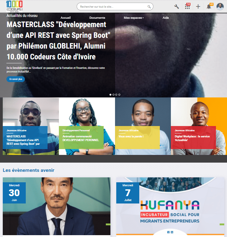 La Digital Workplace 10.000 Codeurs