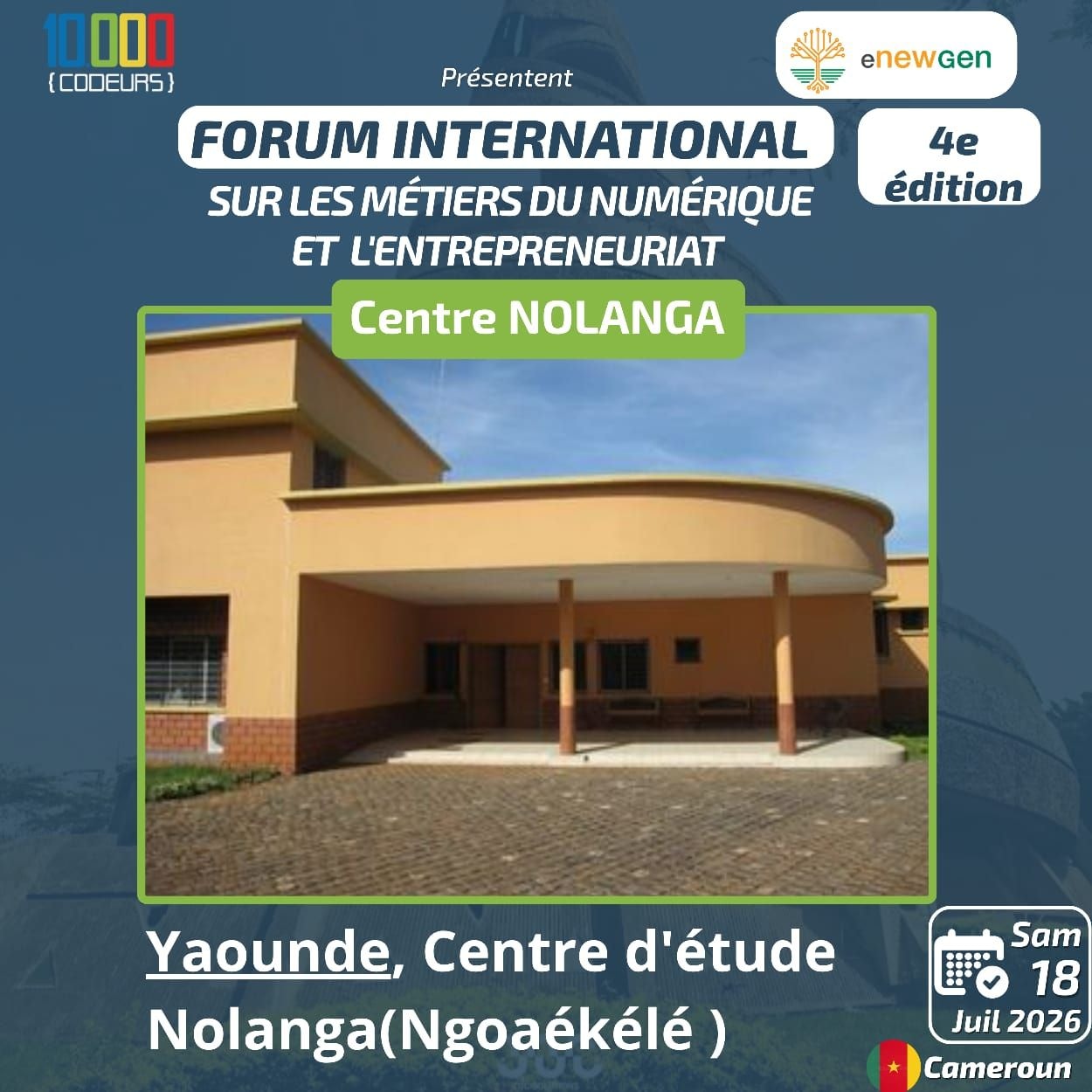 Cameroun : accompagner la jeunesse de Yaoundé vers les métiers du numérique