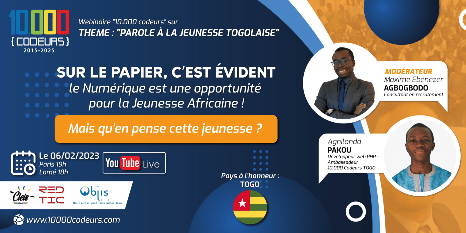 Numérique : parole à la Jeunesse Togolaise!