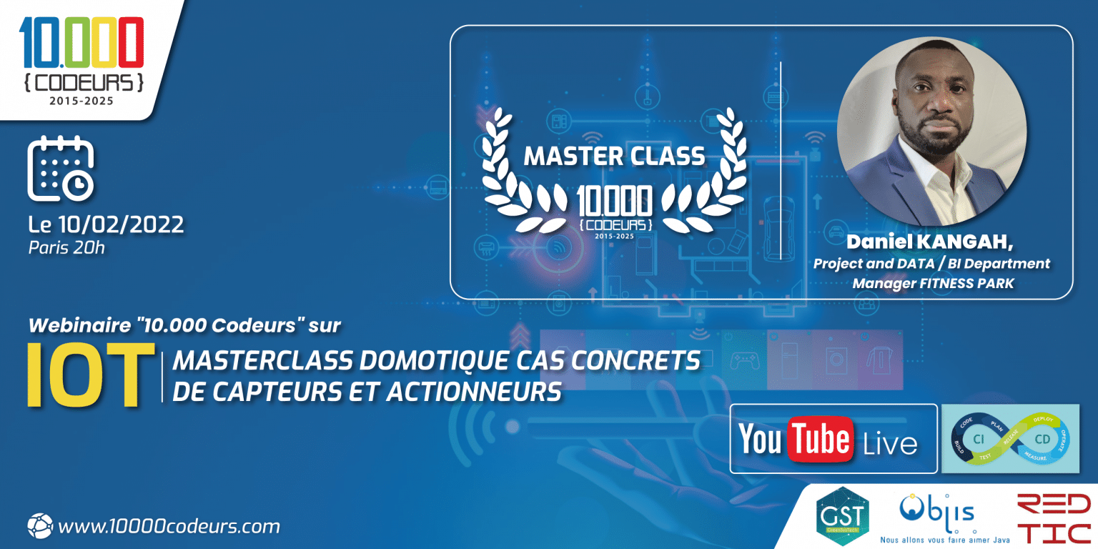 MasterClass Domotique Cas concrets de capteurs et actionneurs
