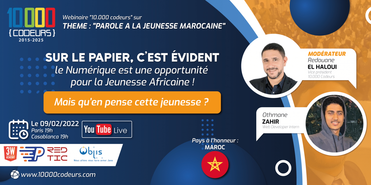 Numérique : parole à la Jeunesse Marocaine!