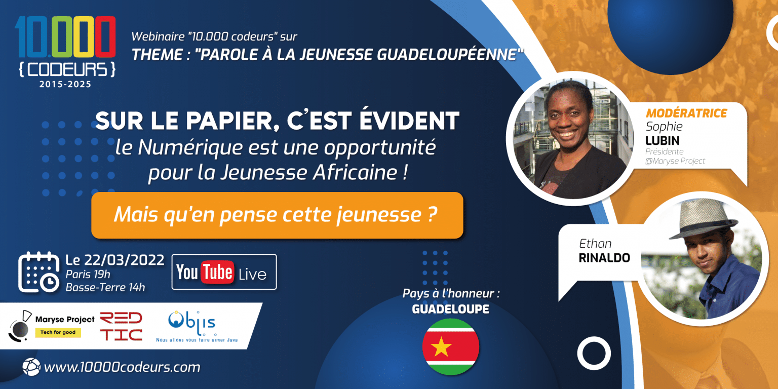 Numérique : parole à la Jeunesse d’Outre-Mer!