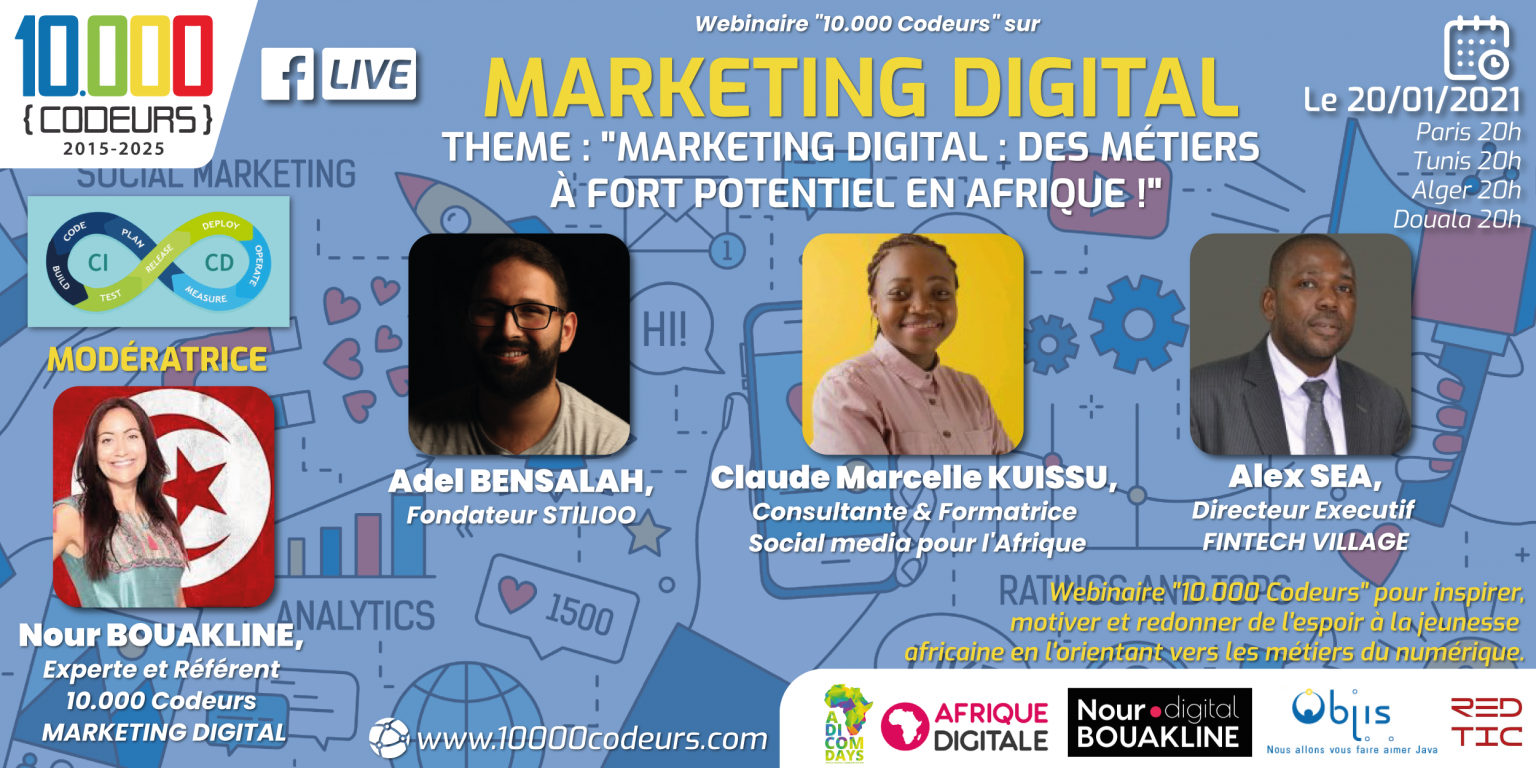 Métiers du Marketing digital