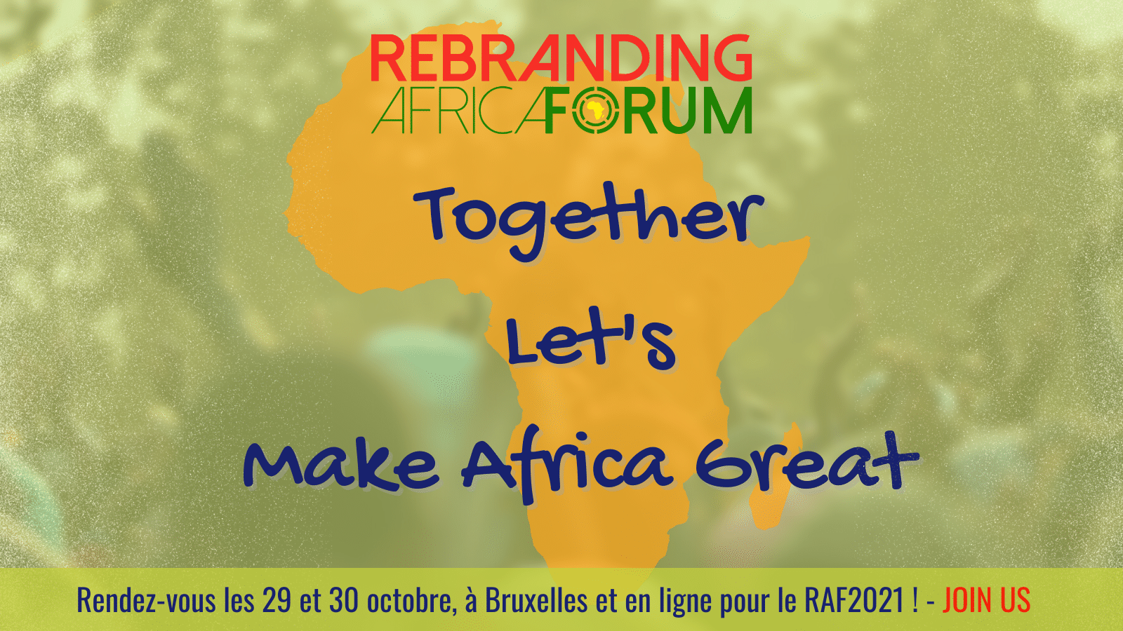 [BRUXELLES] 7ème édition Rebranding Africa Forum : thème « Les opportunités de la révolution numérique pour le continent Africain » 29-30 octobre.