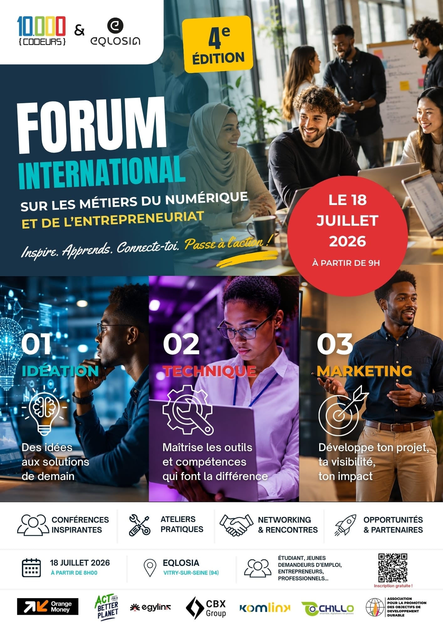 France : accompagner les citoyens de Vitry-sur-Seine vers les métiers du numérique et l’entrepreneuriat