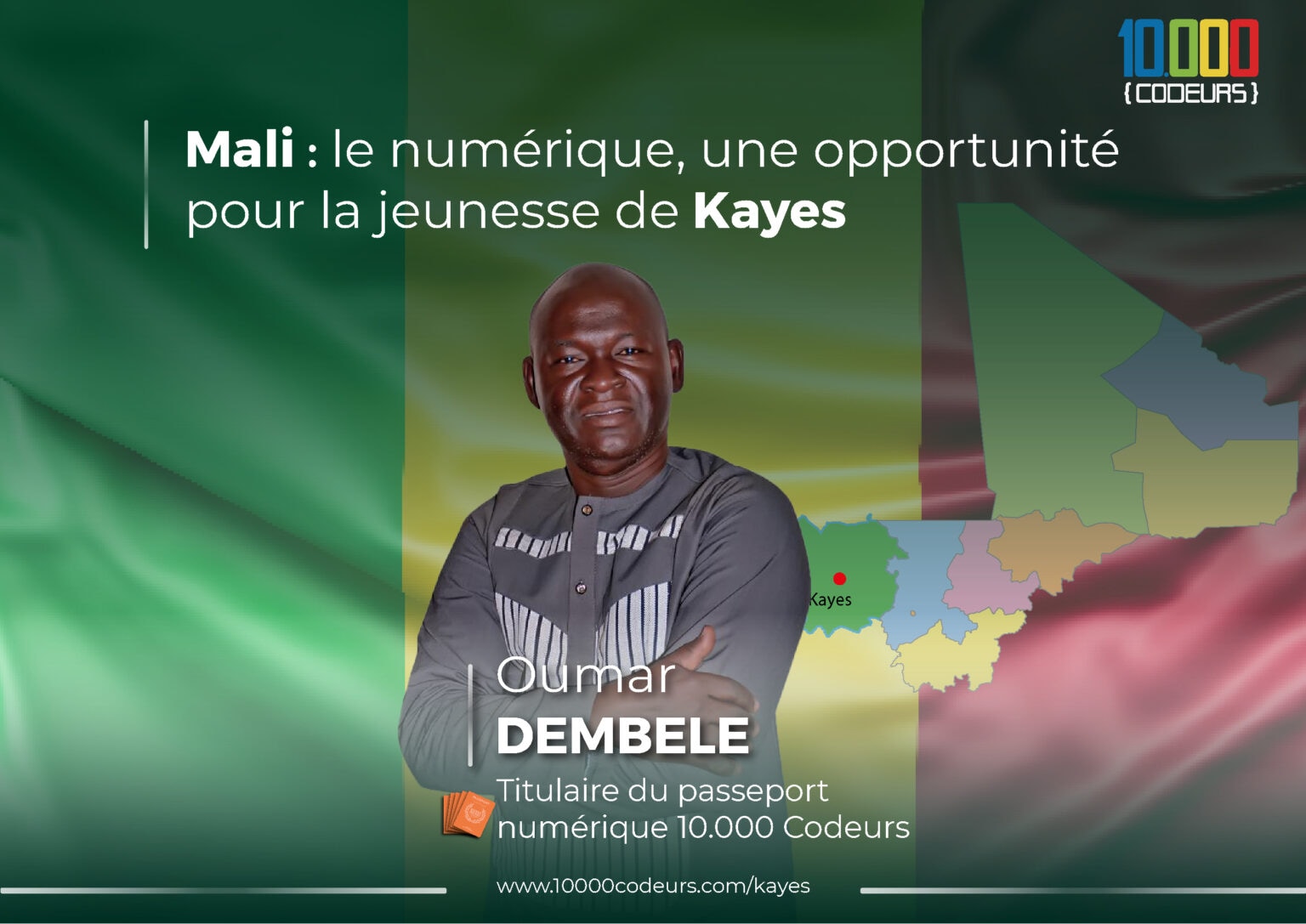 Mali : accompagner la jeunesse de Kayes vers les métiers du numérique et l’entrepreneuriat