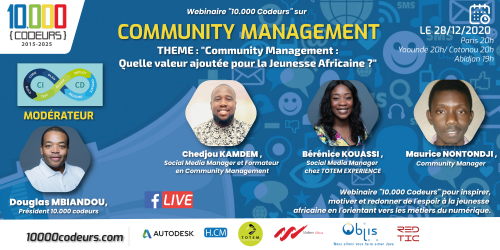 Métier Community Manager : quelle valeur ajoutée pour la Jeunesse Africaine ?