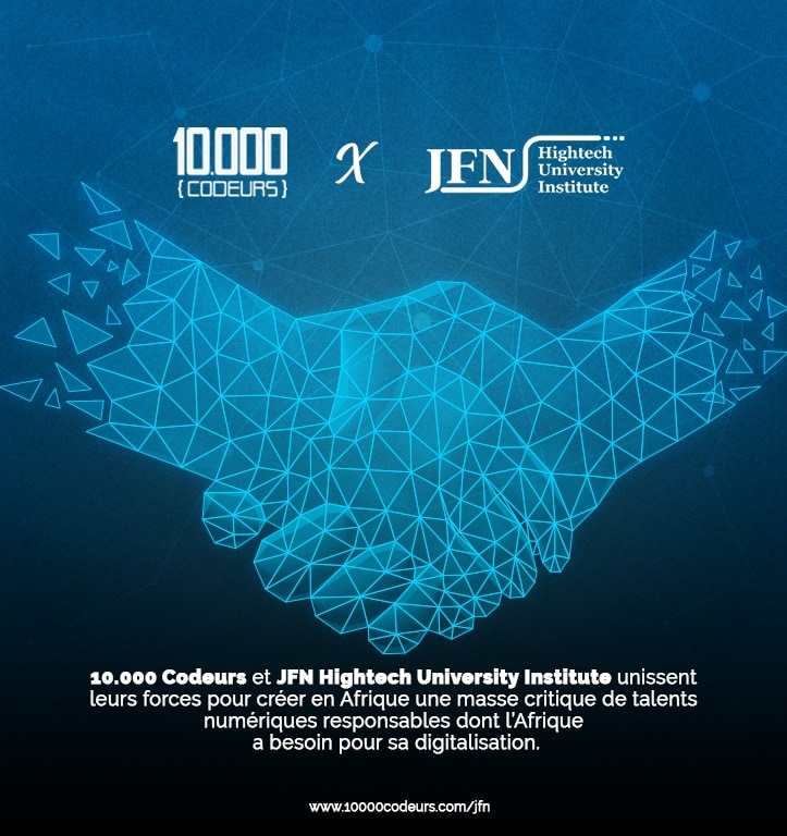 10.000 Codeurs et JFN Hightech Institute University