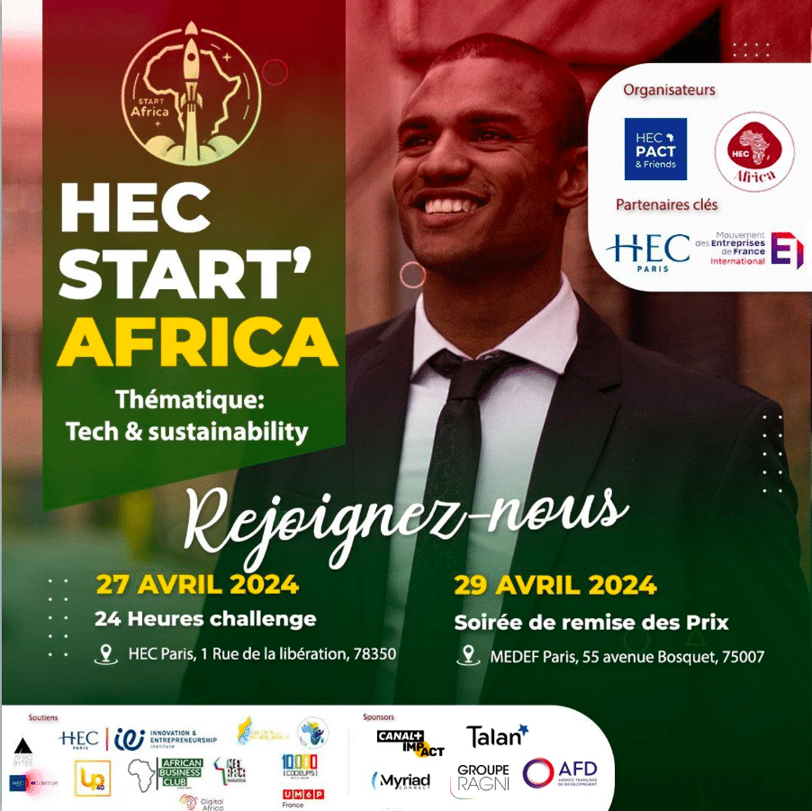 10.000 Codeurs partenaire HEC Africa Startup