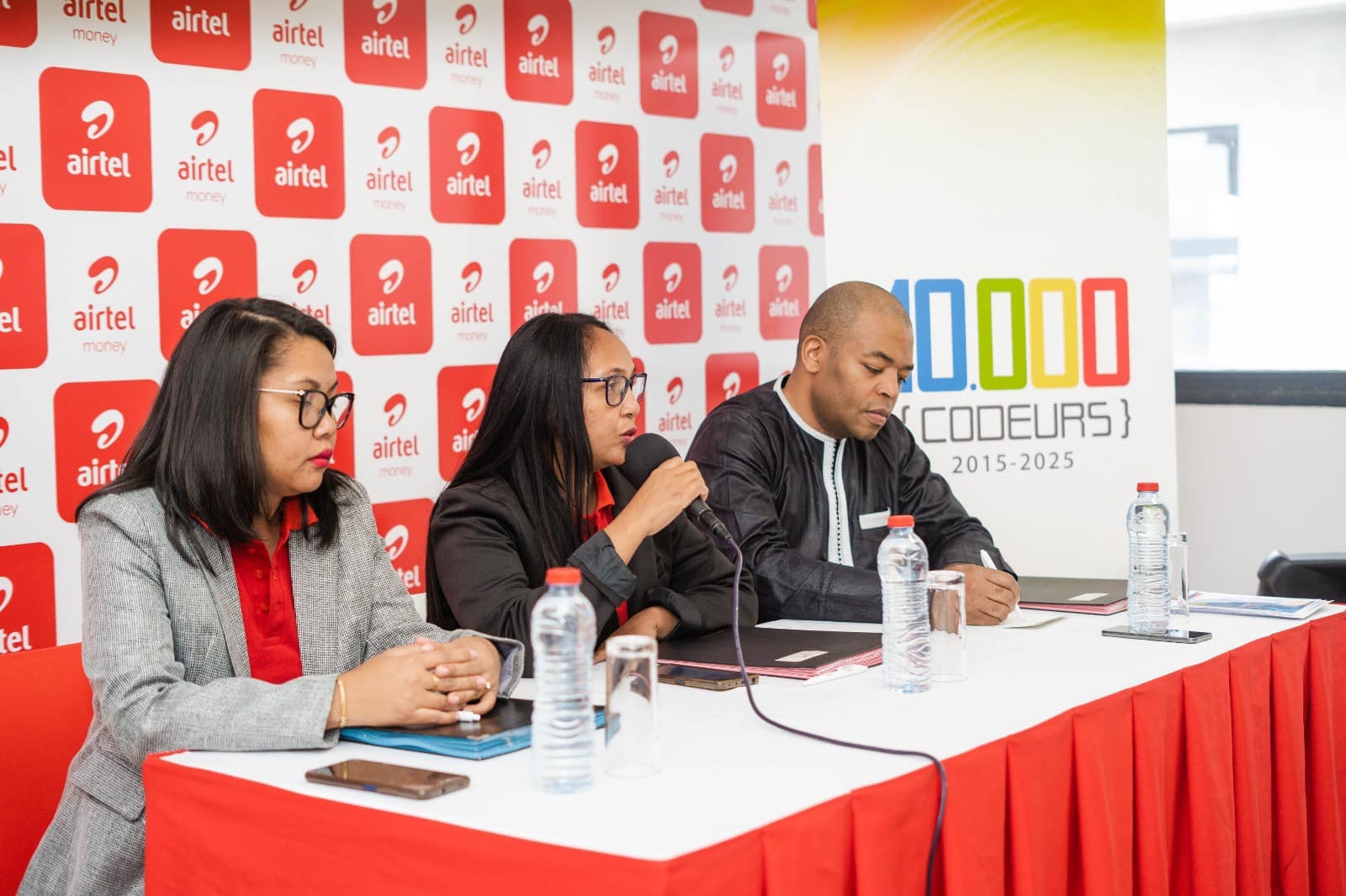 Partenariat entre « 10.000 Codeurs » et Airtel Madagascar