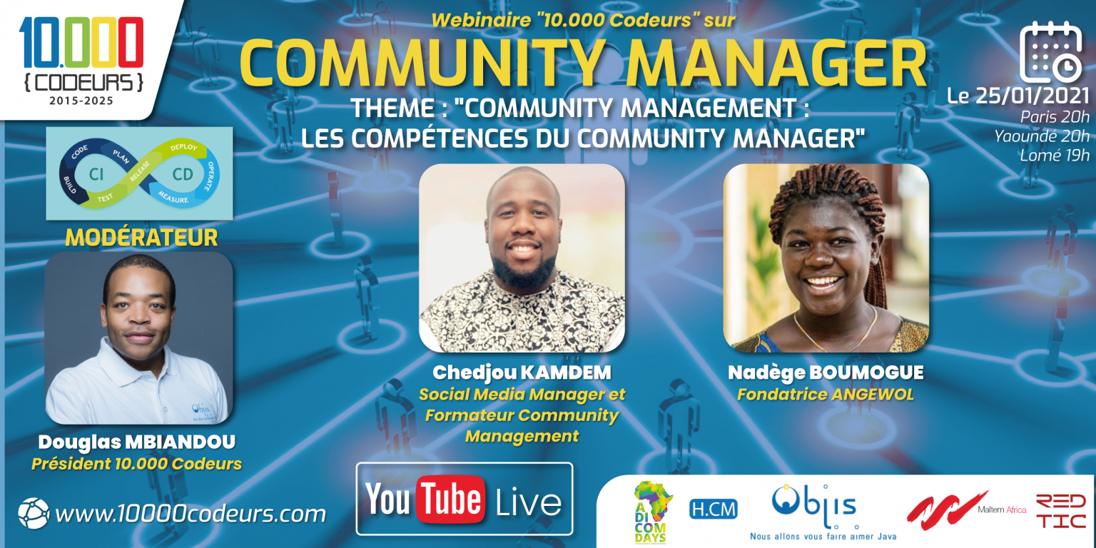 Découverte Community Management (métier, outils)