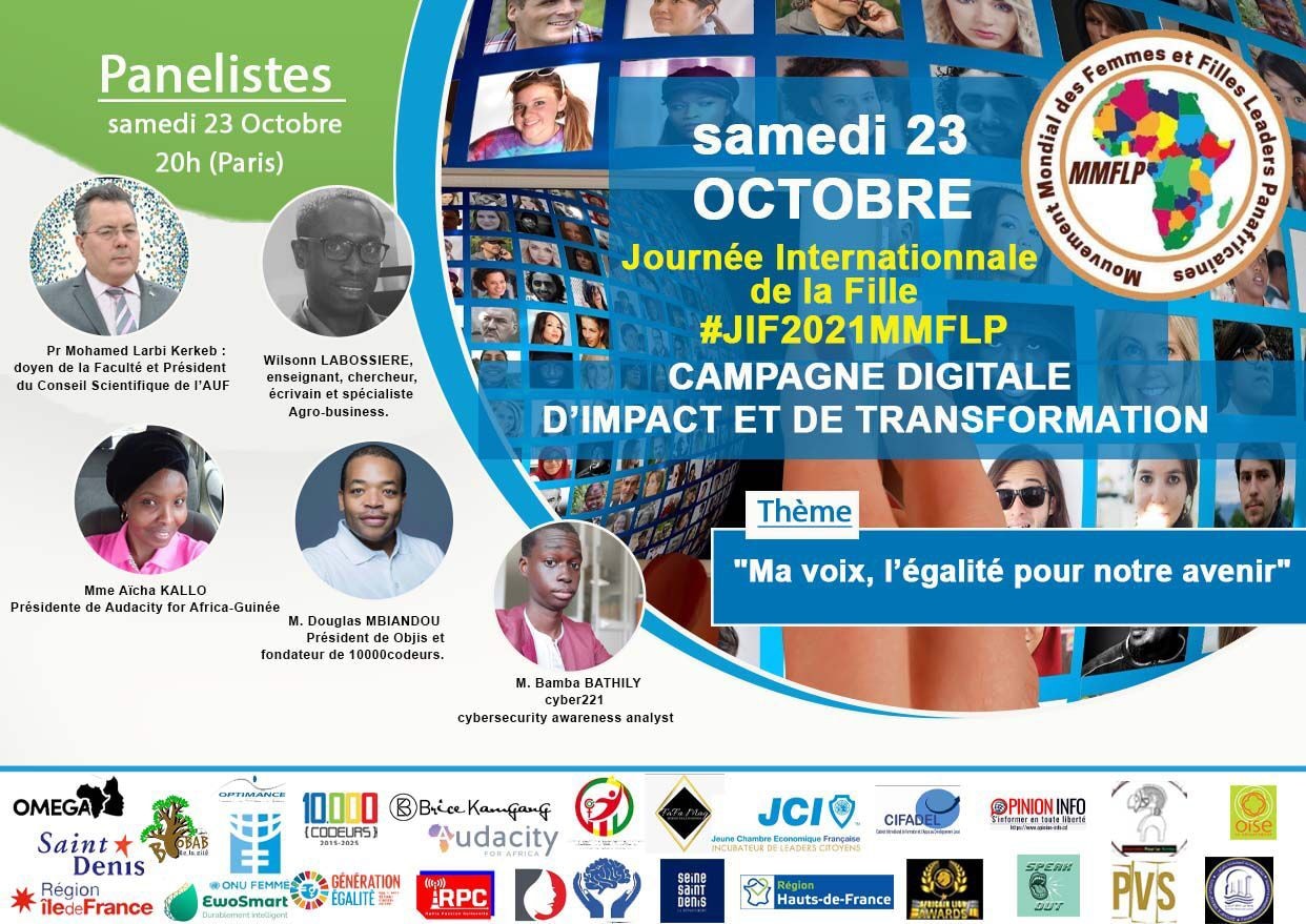 Autonomisation par le Numérique : Douglas MBIANDOU invité du Forum International de la Fille organisé par le MMFLP