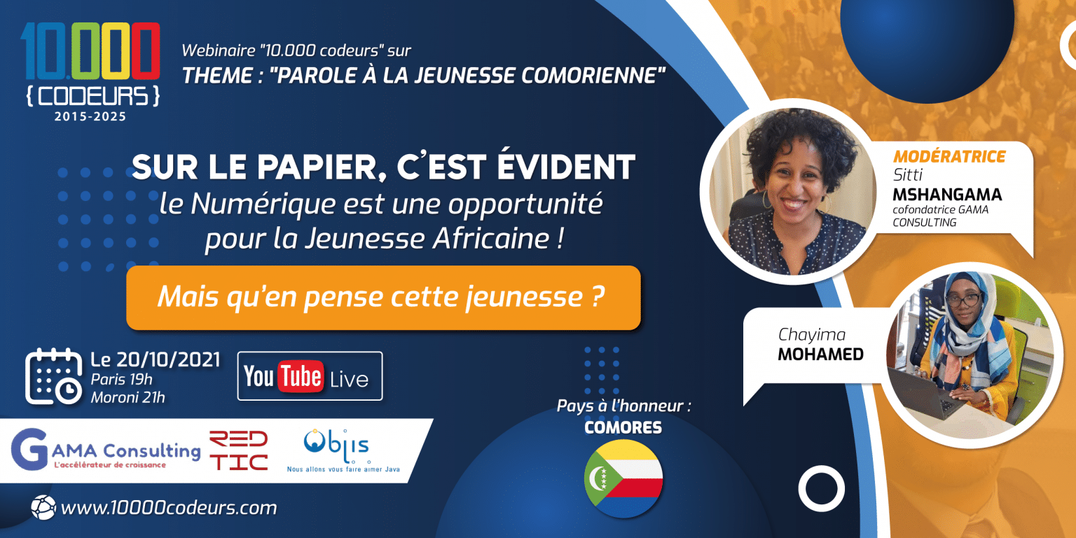Numérique : parole à la Jeunesse Comorienne!