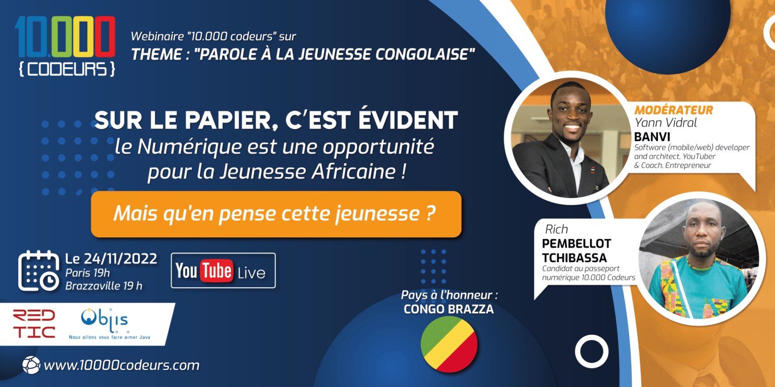 Numérique : parole à la Jeunesse Congolaise (Brazza)
