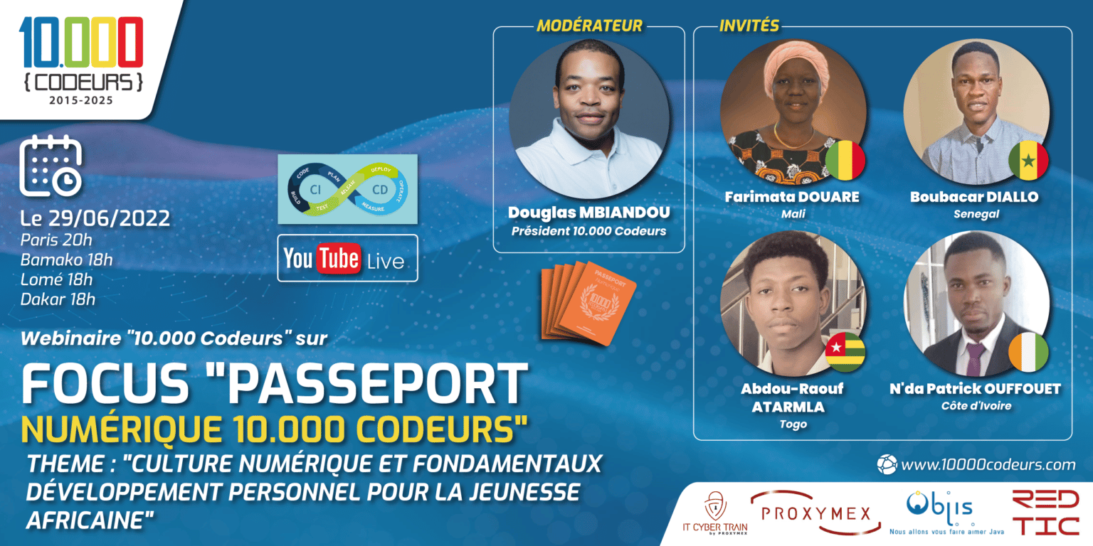 Passeport Numérique “10.000 Codeurs” : témoignages Juin 2022