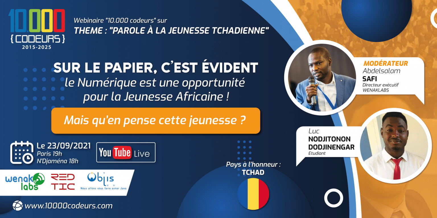 Numérique : parole à la Jeunesse Tchadienne