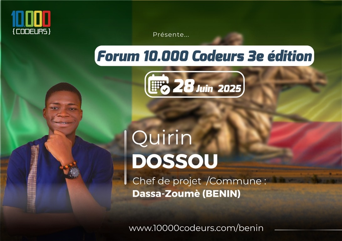 Bénin : accompagner la jeunesse de Dassa-Zoumè vers les métiers du numérique et l’entrepreneuriat