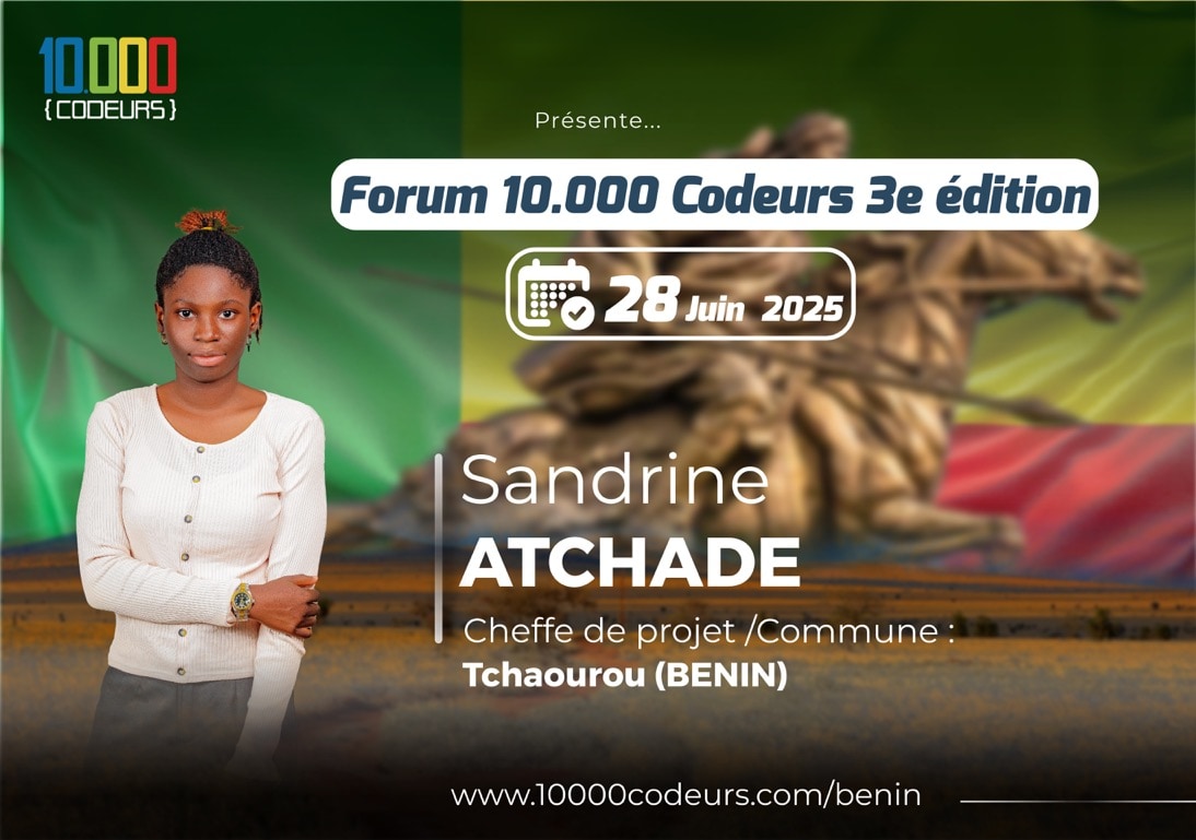Bénin : accompagner la jeunesse de Tchaourou vers les métiers du numérique et l’entrepreneuriat