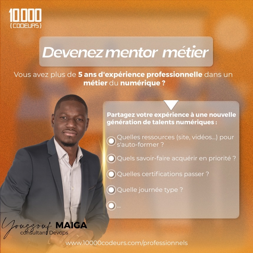Métier : Administrateur devops