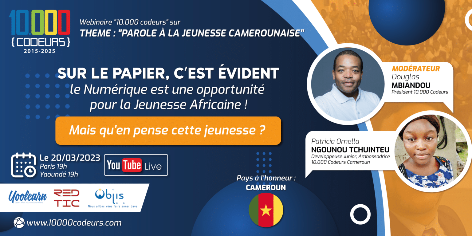 Numérique : parole à la Jeunesse Camerounaise!